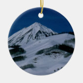 Crested Butte Keramisch Ornament (Voorkant)