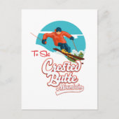 Crested Butte om te skiën Briefkaart (Voorkant)