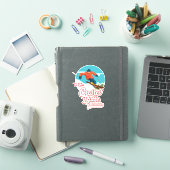 Crested Butte om te skiën Sticker (iPad Cover)
