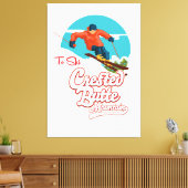 Crested Butte to ski Canvas Afdruk (Insitu (Woonkamer))