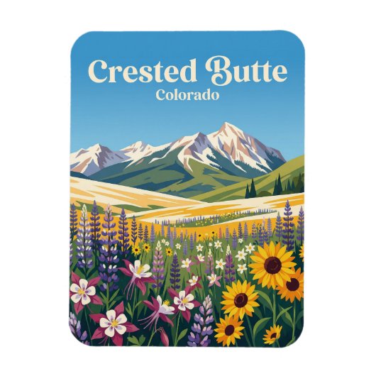 Crested Butte VS Magneet (Verticaal)