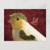 Crested Canary Briefkaart (Voorkant)
