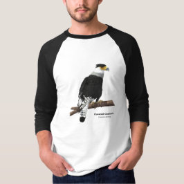 Crested Caracara Jersey T-shirt