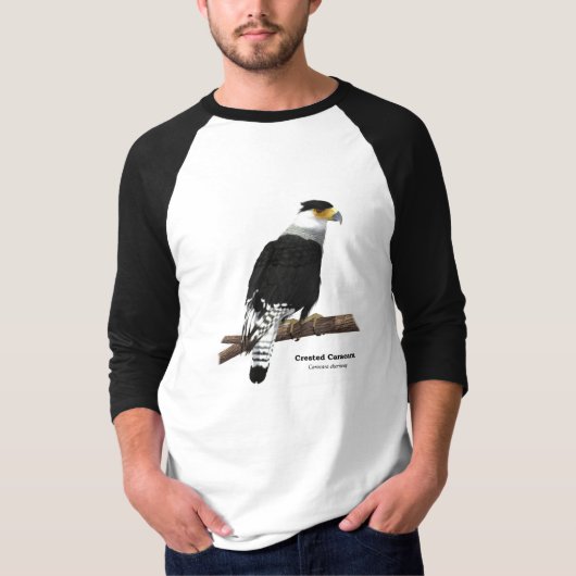 Crested Caracara Jersey T-shirt (Voorkant)