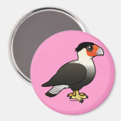 Crested Caracara Magneet (Voorkant / Achterkant)