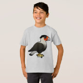 Crested Caracara T-shirt (Voorkant volledig)