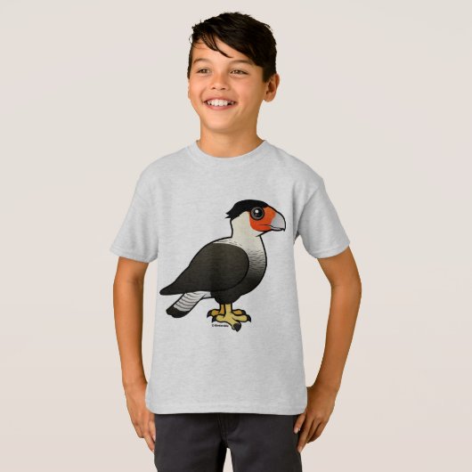 Crested Caracara T-shirt (Voorkant volledig)
