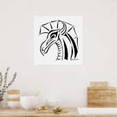 Crested Dragon Print (Keuken)