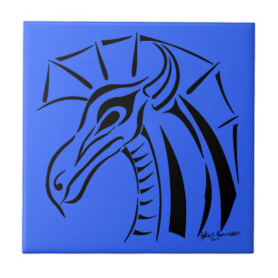 Crested Dragon Tegel Tegeltje