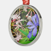 Crested Dwarf Iris Metalen Ornament (Links)