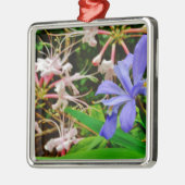 Crested Dwarf Iris Metalen Ornament (Links)