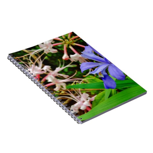 Crested Dwarf Iris Notitieboek (Rechterzijde)