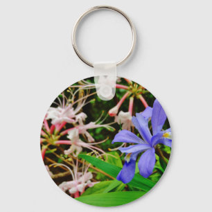 Crested Dwarf Iris Sleutelhanger