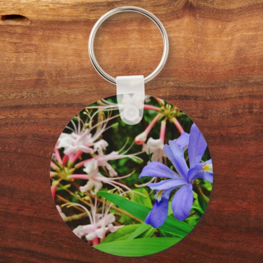 Crested Dwarf Iris Sleutelhanger (Voorkant)