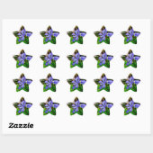 Crested Dwarf Iris Ster Sticker (Vel)