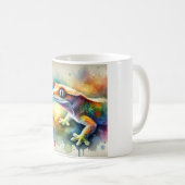 Crested Gecko 180624AREF115 - Watercolor Koffiemok (Voorkant rechts)