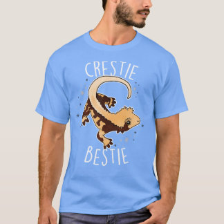 Crested Gecko Lizard Reptiel Crestie Bestie T-shirt