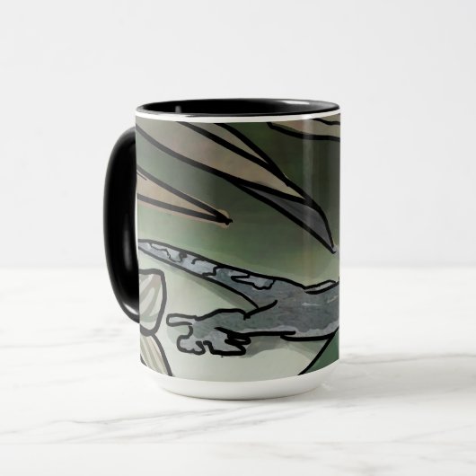 Crested gecko-mok mok (Voorkant links)