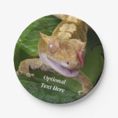 Crested Gecko Papieren Bordje (Voorkant)
