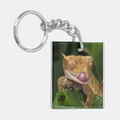 Crested Gecko Sleutelhanger (Voorkant Links)