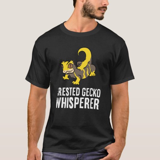 Crested Gecko Whisperer Reptile Crested Gecko T-shirt (Voorkant)