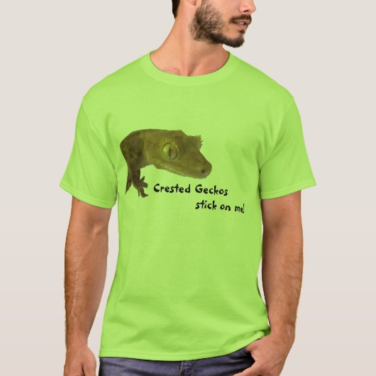 Crested Geckos T-shirt (Voorkant)