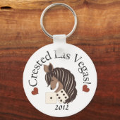 Crested Las Vegas 2012 Souvenior Sleutelhanger (Voorkant)