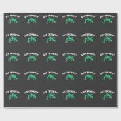 Crested Leopard Gecko Terrarium heeft crickets Cadeaupapier (Vlak)