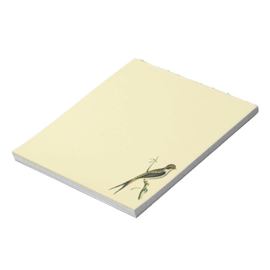 Crested Shortbill Notitieblok (Linkerzijde)