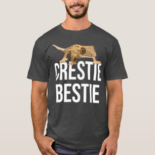 Crestie Bestie Crested Gecko Reptile Lizard Pet T-shirt