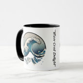 "Cresting Wave" Mok (Voorkant links)