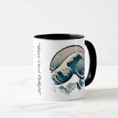 "Cresting Wave" Mok (Voorkant rechts)