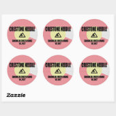 Crestone Needle Ronde Sticker (Vel)