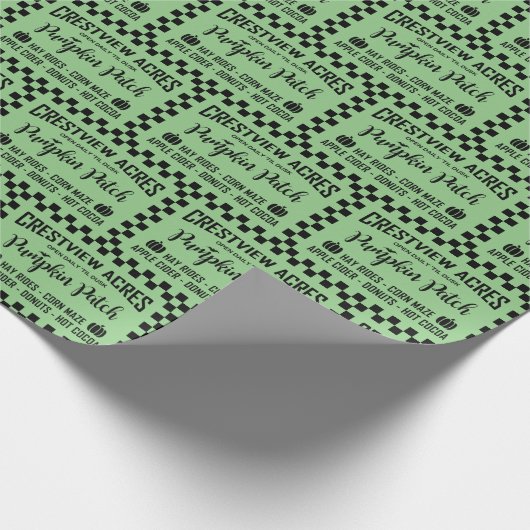 CRESTVIEW ACRES PUMPKIN PATCH CADEAUPAPIER (Hoek)