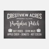 CRESTVIEW ACRES PUMPKIN PATCH DEURMAT (Voorkant)