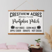 CRESTVIEW ACRES PUMPKIN PATCH HANGEND WANDKLEED (Slaapkamer)