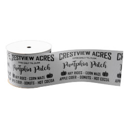 CRESTVIEW ACRES PUMPKIN PATCH Ribbon Grosgrain Lint