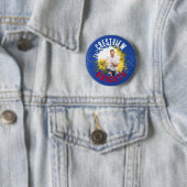 Crestview Knights sportteam knop Ronde Button 5,7 Cm (In situ)