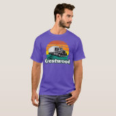 Crestwood Kentucky KY Tourism Semi Stuck on T-shirt (Voorkant volledig)