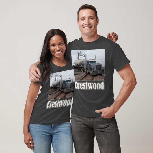 Crestwood Kentucky KY Tourism Semi Stuck op _12 T-shirt (Unisex)