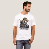 Cretaceous Cruisin' Dinosaur T-Shirt (Voorkant volledig)