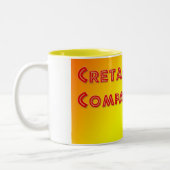 Cretacous Company Coffe-Mok Tweekleurige Koffiemok (Links)