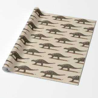 Cretacous Dinosaur Ankylosaurus Cadeaupapier