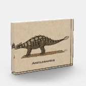 Cretacous Dinosaur Ankylosaurus Fotoblokken (Links)