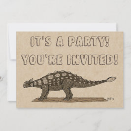 Cretacous Dinosaur Ankylosaurus Kaart