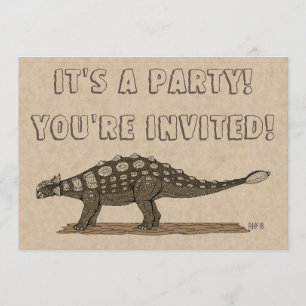 Cretacous Dinosaur Ankylosaurus Kaart