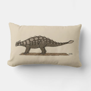 Cretacous Dinosaur Ankylosaurus Kussen