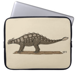 Cretacous Dinosaur Ankylosaurus Laptop Sleeve