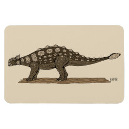 Cretacous Dinosaur Ankylosaurus Magneet