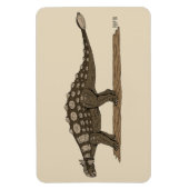 Cretacous Dinosaur Ankylosaurus Magneet (Verticaal)